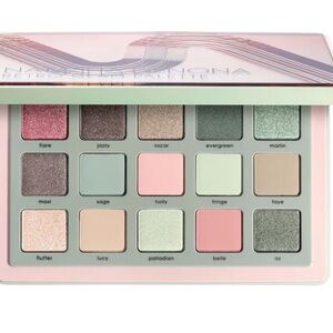 Natasha Denona Retro Glam Eyeshadow Palette - Pink, Green, Gray Hues